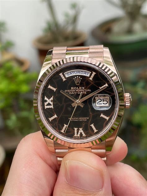 rolex everose day date|rolex daydate everose gold.